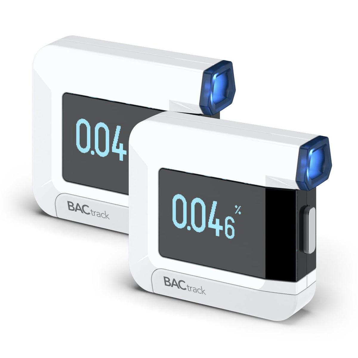 BACtrack C8 breathalyzer in compact design for on-the-go testing.