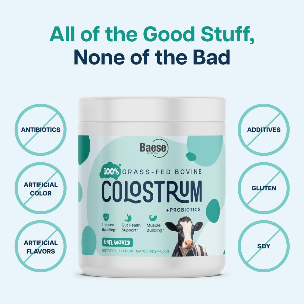 Baese Nutrition probiotics and colostrum powder combination