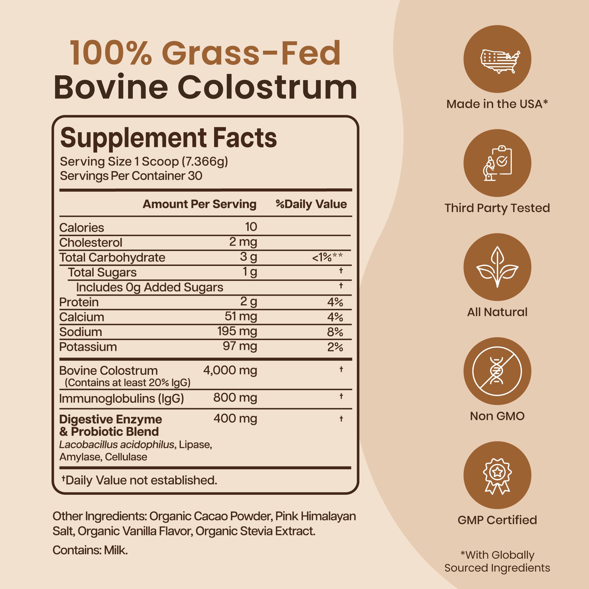 Kids and adults enjoy a Baese Colostrum Smoothie, illustrating family-friendly daily use.
