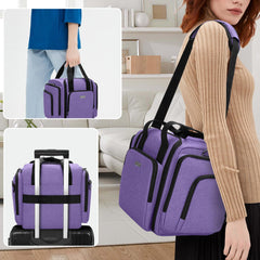 BAFASO back strap attaches to luggage handles for travel
