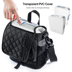 BAGSFY built-in battery access with bottom zipper pocket for charging