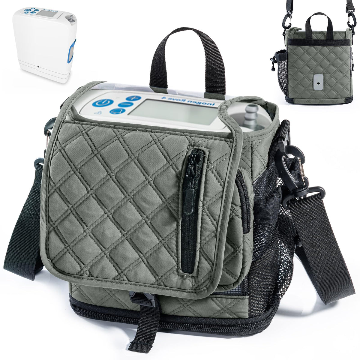 BAGSFY lightweight shoulder bag for Inogen One G5 and Rove 6, portable protection on the go.