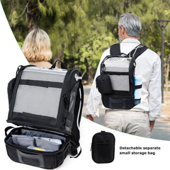 BAGSFY oxygen backpack removable pouch for organizing small items