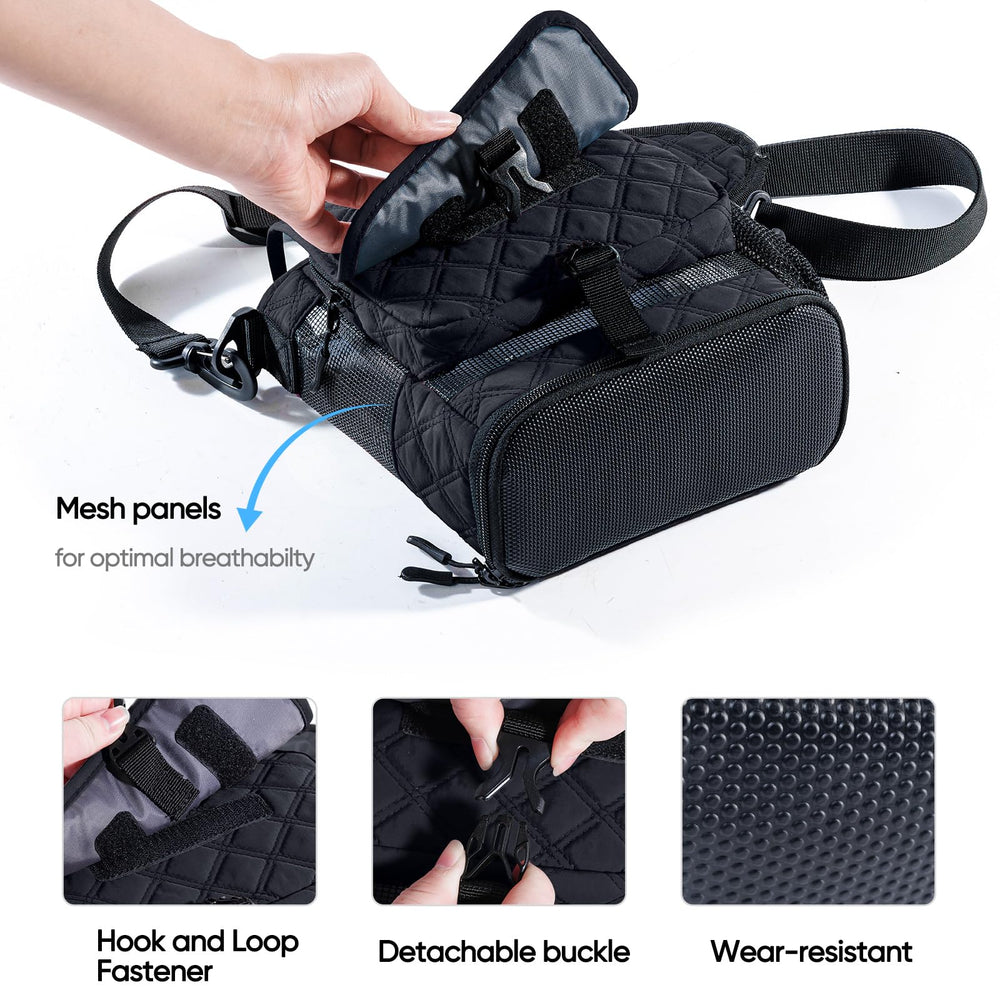 BAGSFY smart storage with three pockets for batteries and adapters