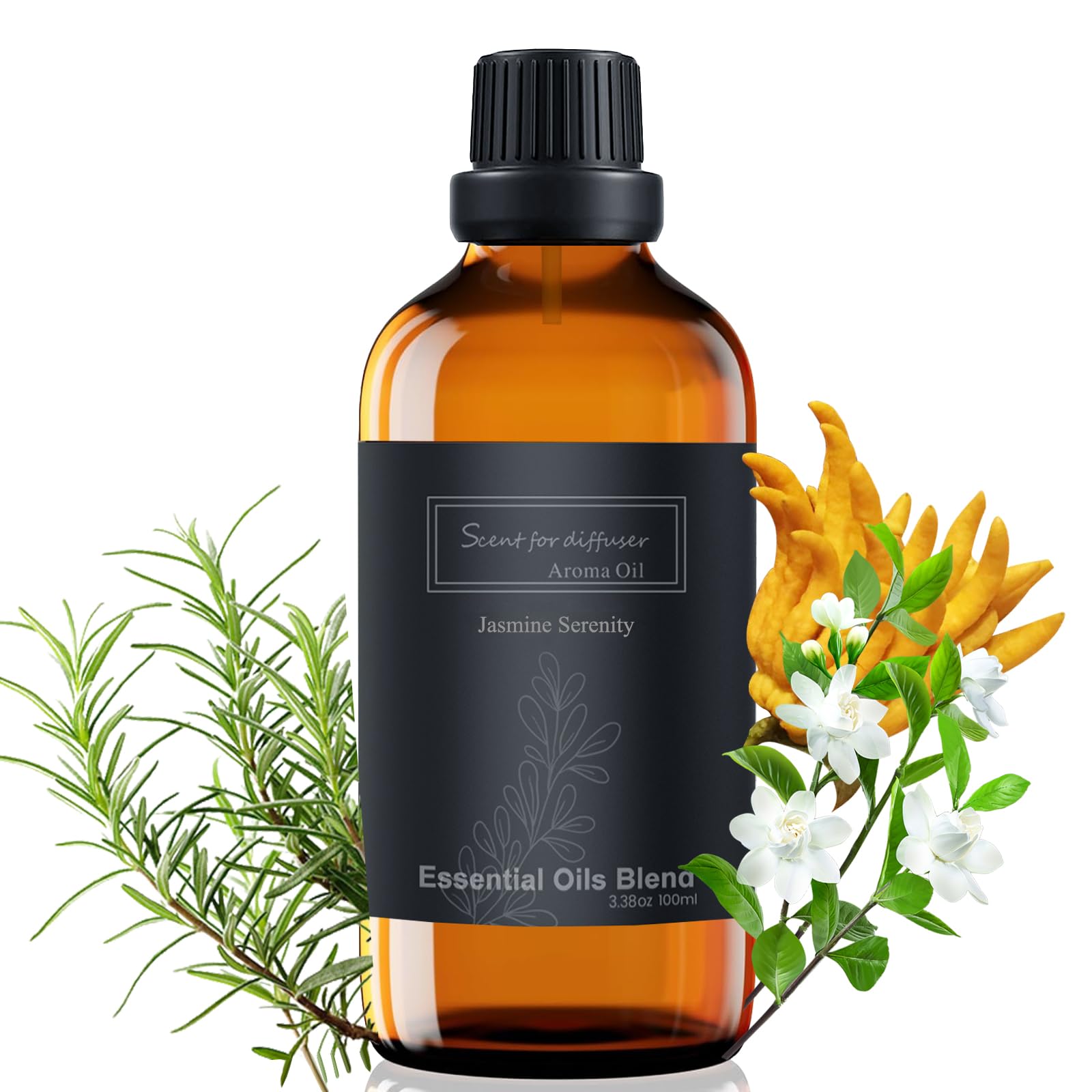 BAIESHIJI hotel diffuser oil bottle with jasmine and citrus notes for refined room scent
