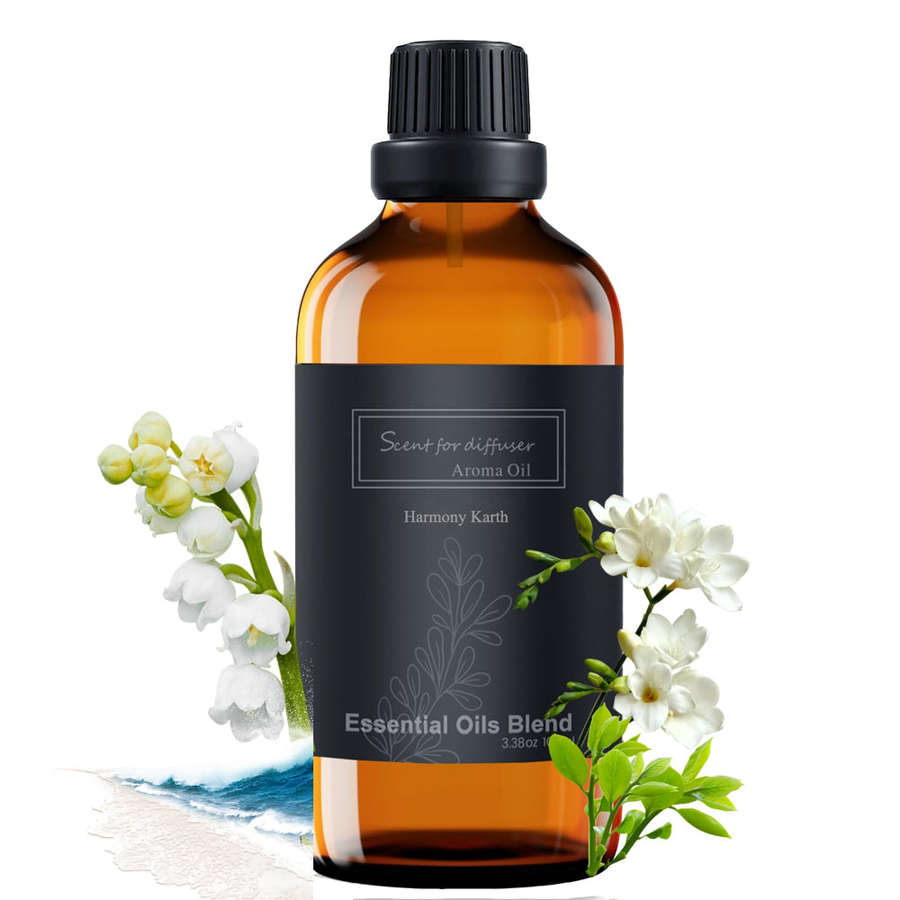 BAIESHIJI fragrance bottle with citrus and ocean notes for a refreshing hotel vibe.