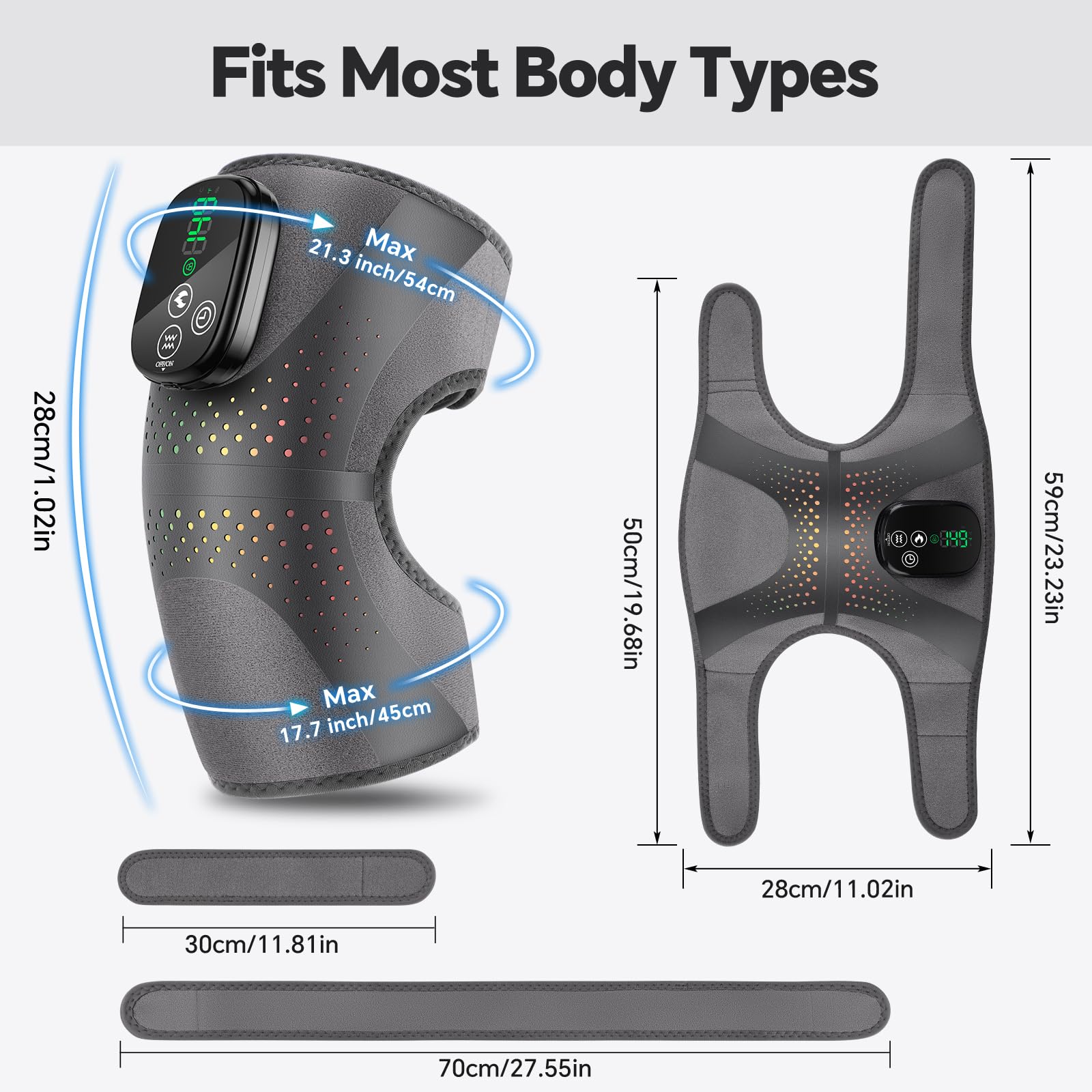 BAISEMAIN 5000mAh battery supports long cordless sessions