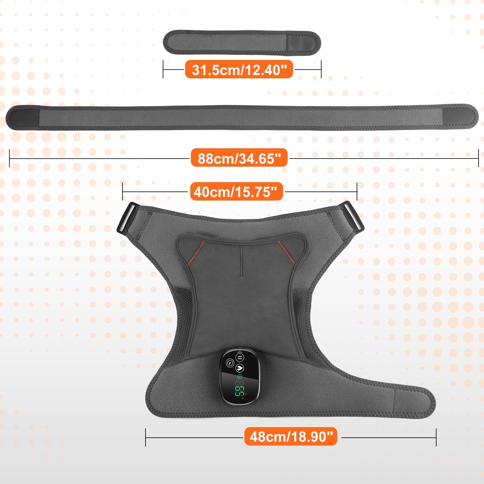BAISEMAIN universal-fit shoulder wrap suitable for both shoulders