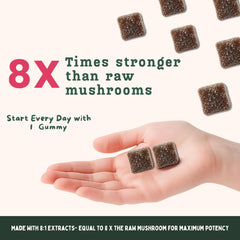 Baker's Botanics vegan gummies with label, signaling non-GMO, plant-based wellness.