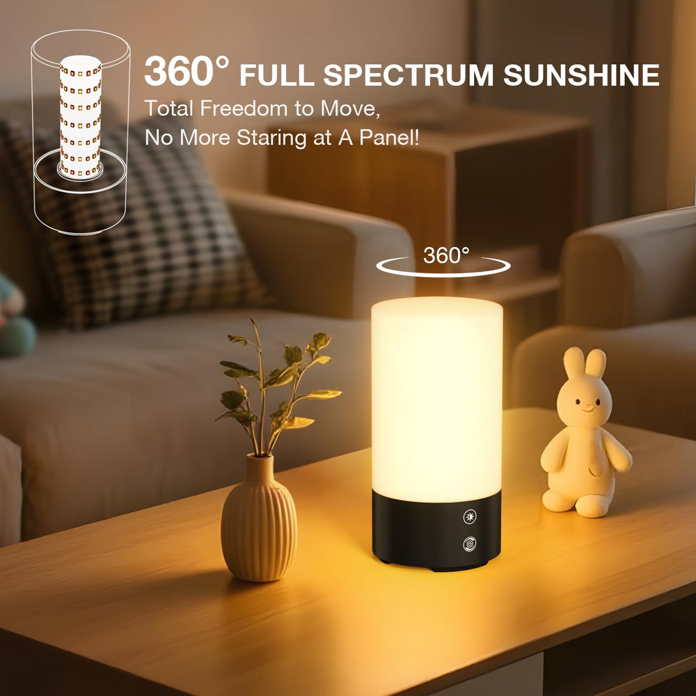 Bakzon lamp with remote control for easy adjustments from anywhere