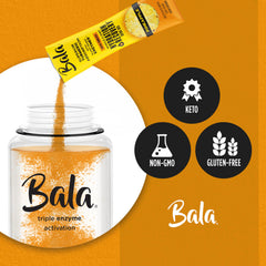BALA turmeric infused formula adds warmth to your wellness drink.