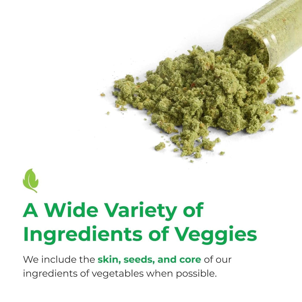 Balance of Nature Veggies powder capsules for convenient daily intake.