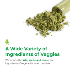 Balance of Nature Veggies powder capsules for convenient daily intake.