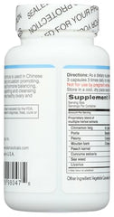 Balanceuticals Ovary & Uterus Clean ingredients spread shows cinnamon, peony, licorice for traditional balance.