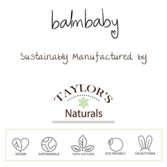 Balm Baby Organic chamomile catnip herbs highlight calming teething moments