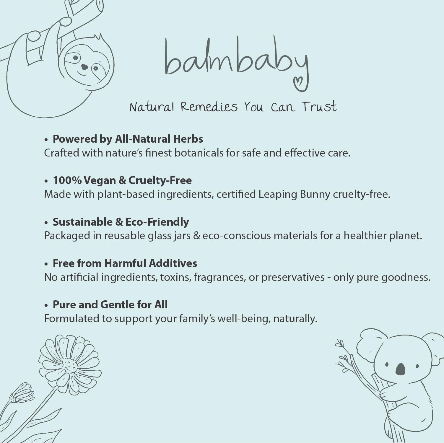 Balm Baby Teething Rescue Kit rub bottle eases cutting gums with soothing plant oils