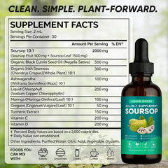 Dispensing dropper from Balmbare Revive Soursop Bitters for sublingual use