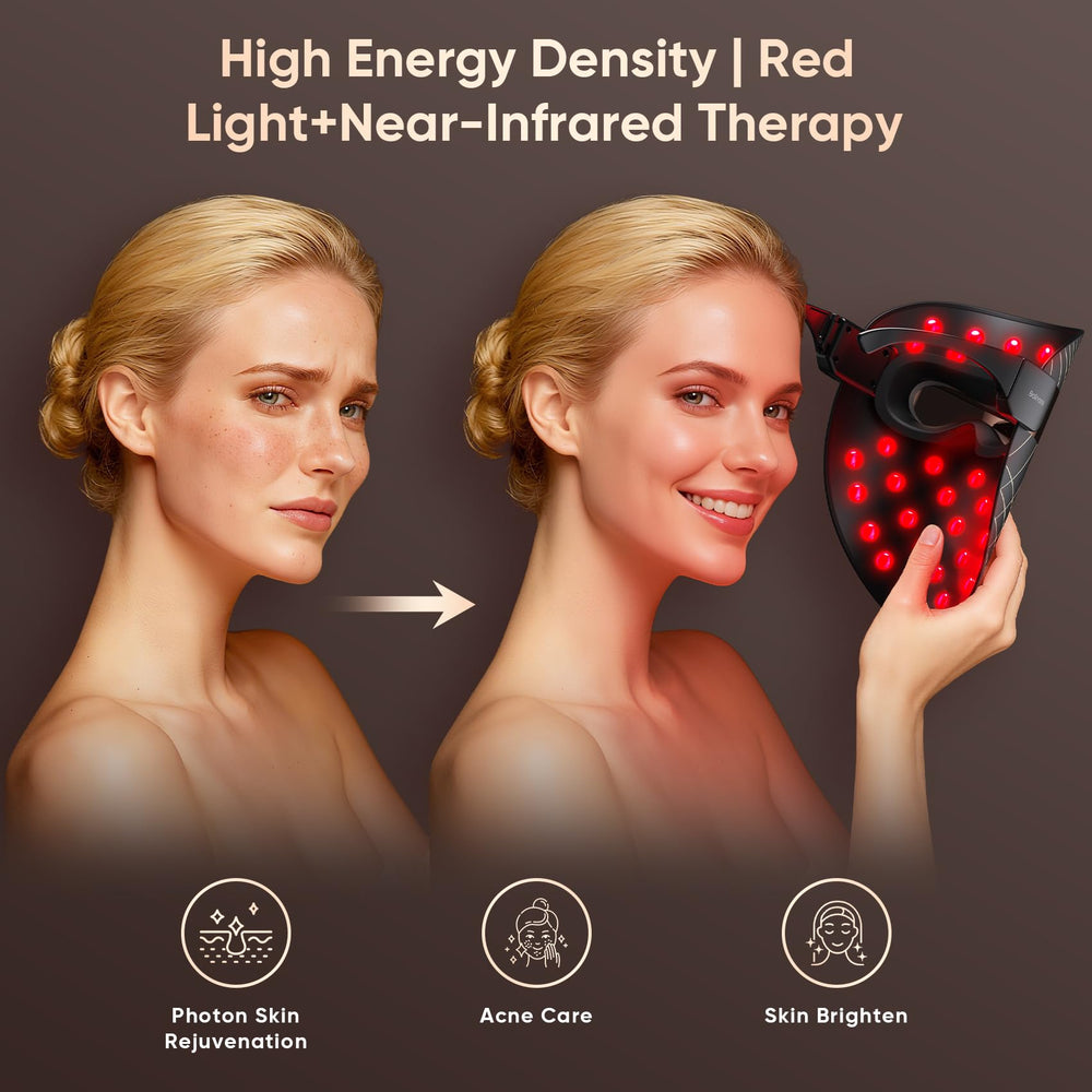 Balnore LED mask battery life supports several 10-minute sessions per charge.