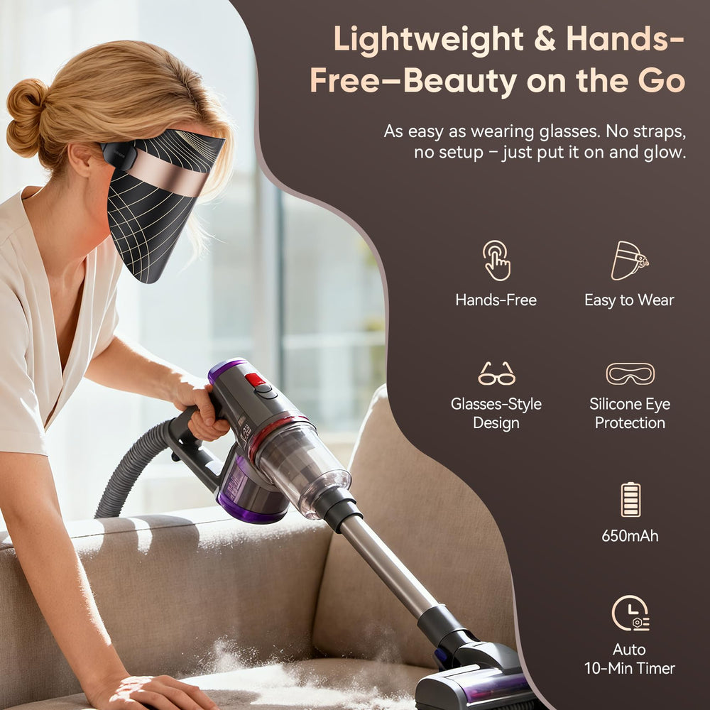 Balnore wireless 3D ergonomic design offers a snug, comfortable home session