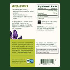 Kapikacchu powder scoop with Banyan Botanicals highlighting natural L-dopa source