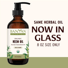 Neem Oil texture glide enables easy body care application.