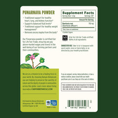 Punarnava powder in a kitchen scene hints at a healthful daily use option.