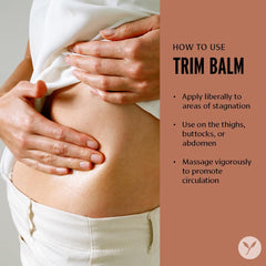 Banyan Botanicals Trim Balm organic ingredients closeup.
