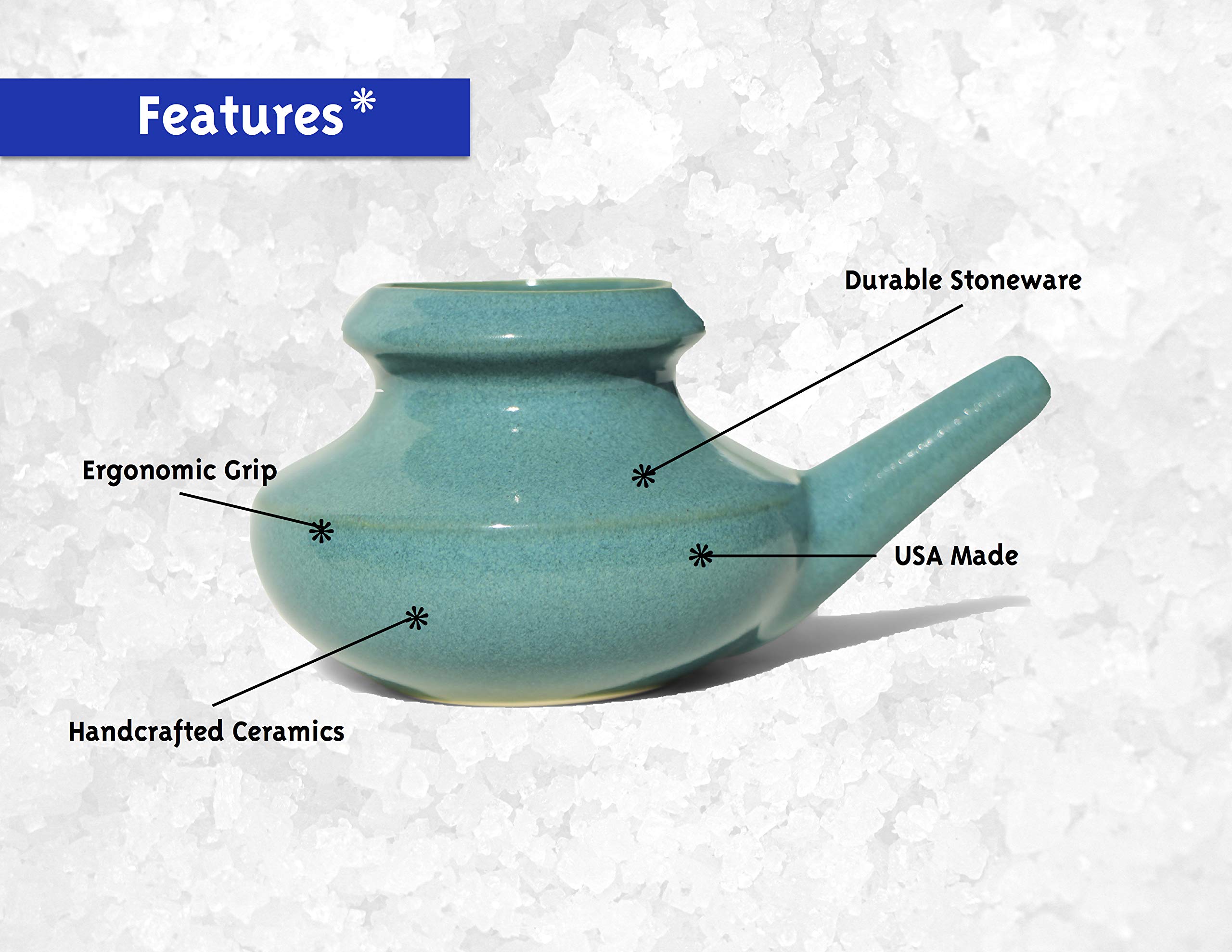 Baraka artisan workshop image, craftsmanship behind the handmade neti pots
