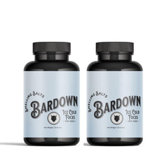 Bardown Smelling Salts Power Salts 2-pack front view for pre-workout focus.