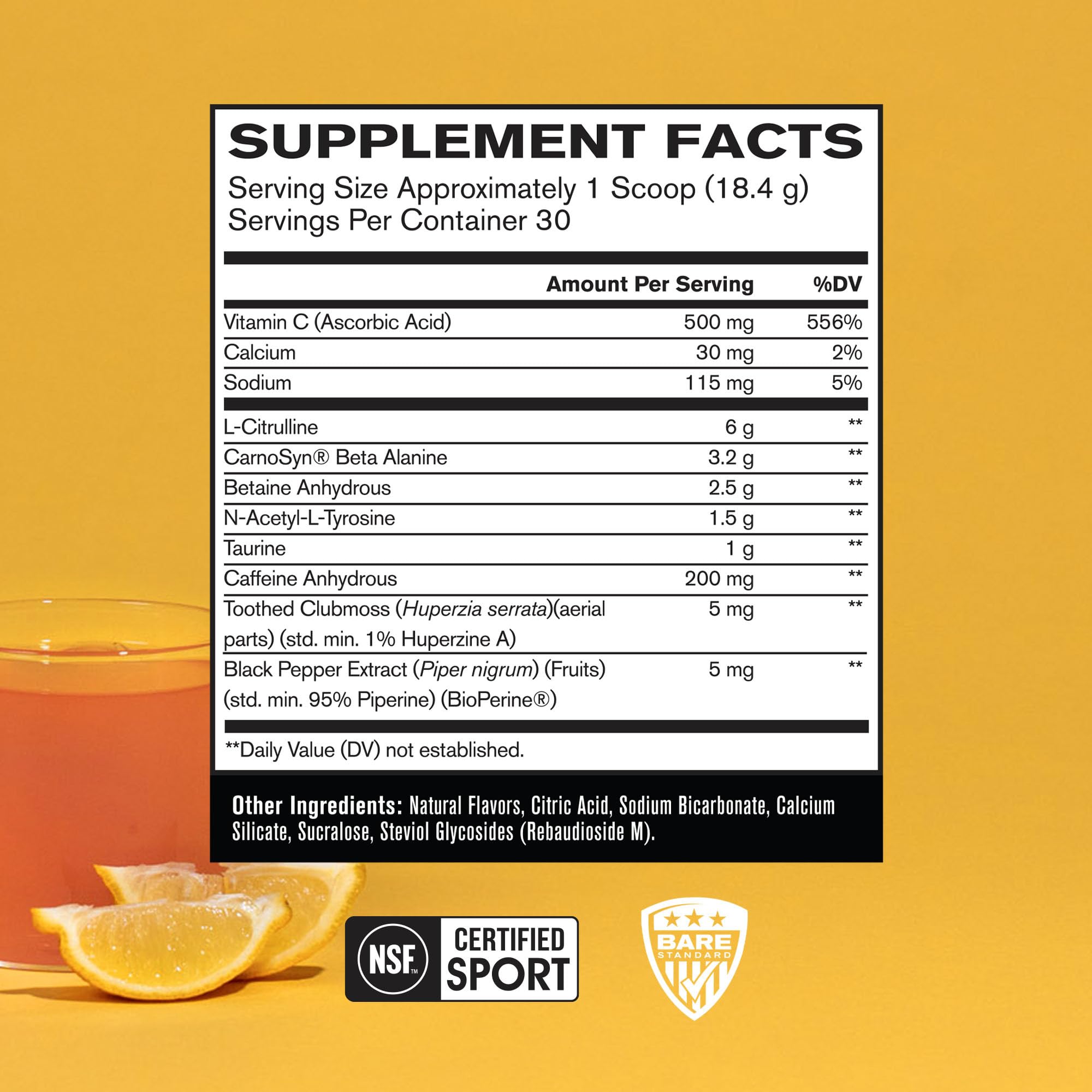 BARE PERFORMANCE NUTRITION BPN Flight can closeup highlighting Infinergy blend for smooth energy.
