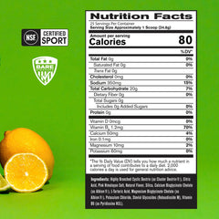 BARE PERFORMANCE NUTRITION BPN G1.M jar label lemon lime flavor