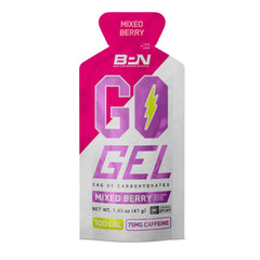 Go Gel Endurance single-serving packaging designed for on-the-go fueling