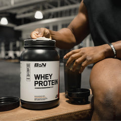 BPN Milk N' Cookies serving pack suggests a flavorful lean recovery option.