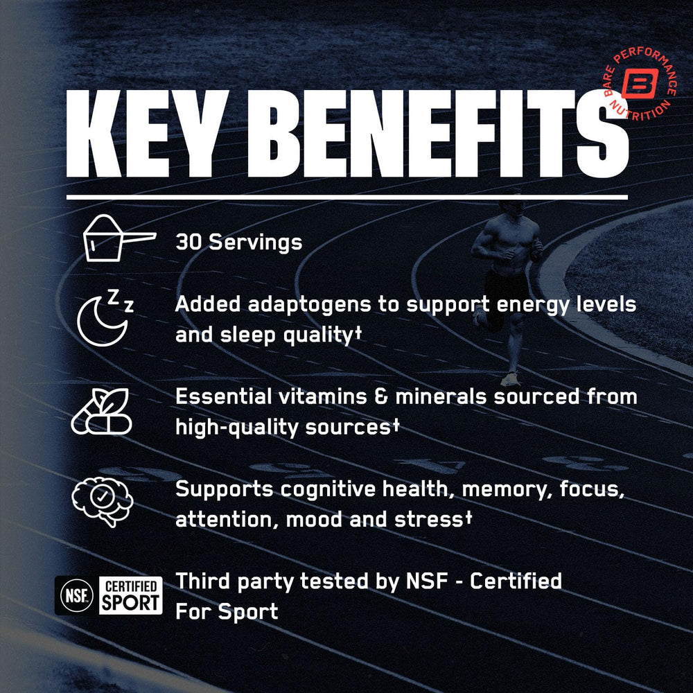 BARE PERFORMANCE NUTRITION BPN Strong Multi-Vitamin ingredients and high-quality sourcing