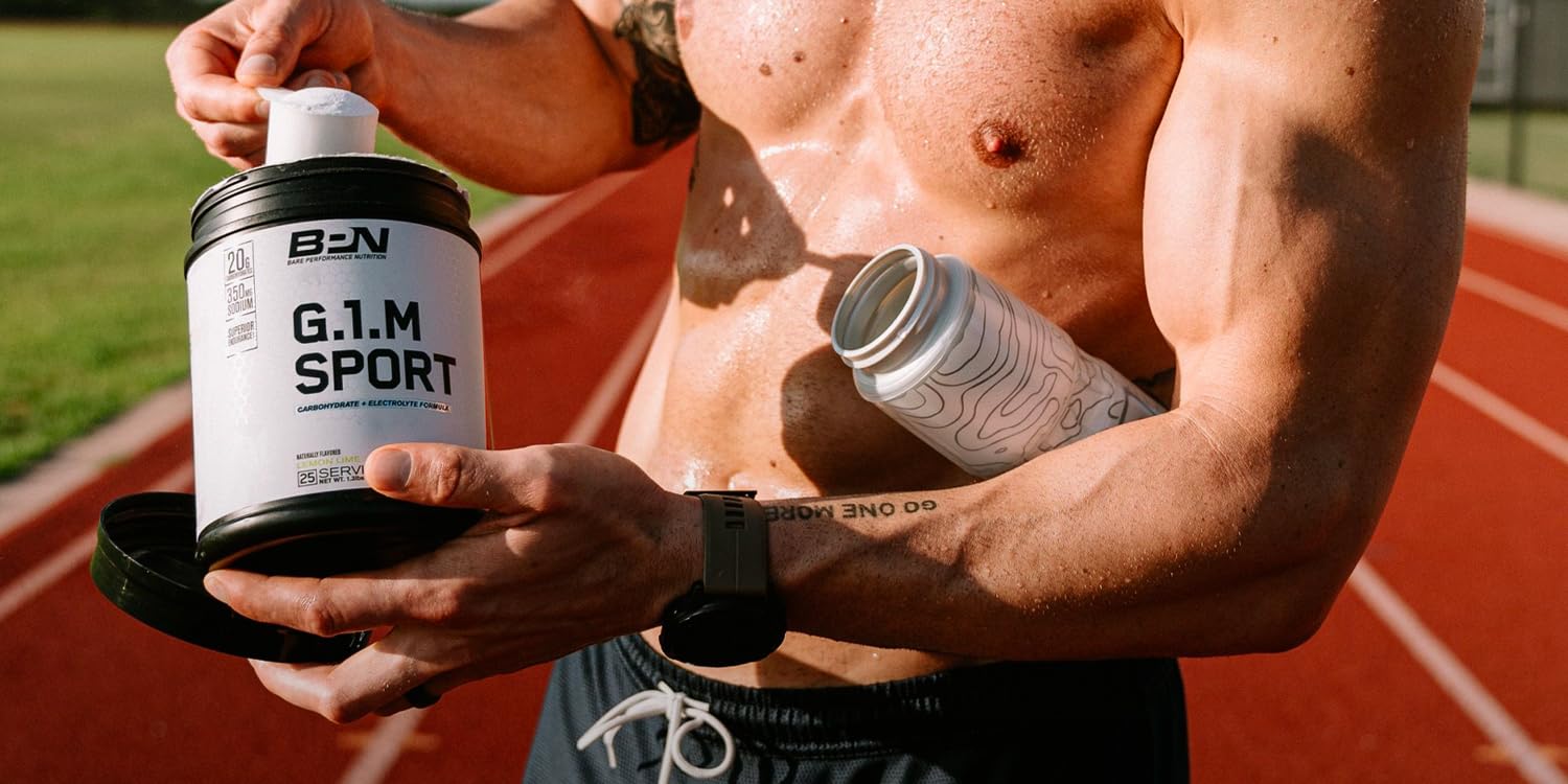 Athlete training with G.1.M shows endurance support during sessions.