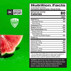 BARE G1.M bottle back lists ingredients and use guidance