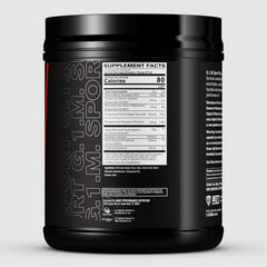 Powder dissolving in water indicating fast mix and smooth texture