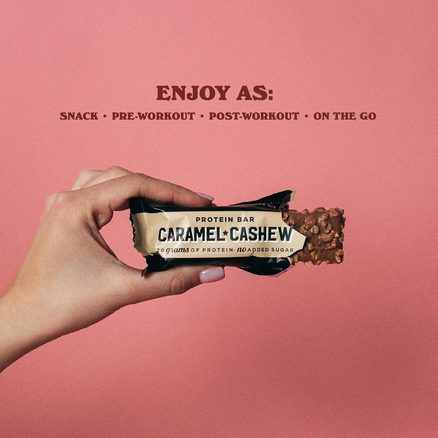 BarebeIIs Protein Bar Variety Pack image highlighting three flavors for versatile snacking.
