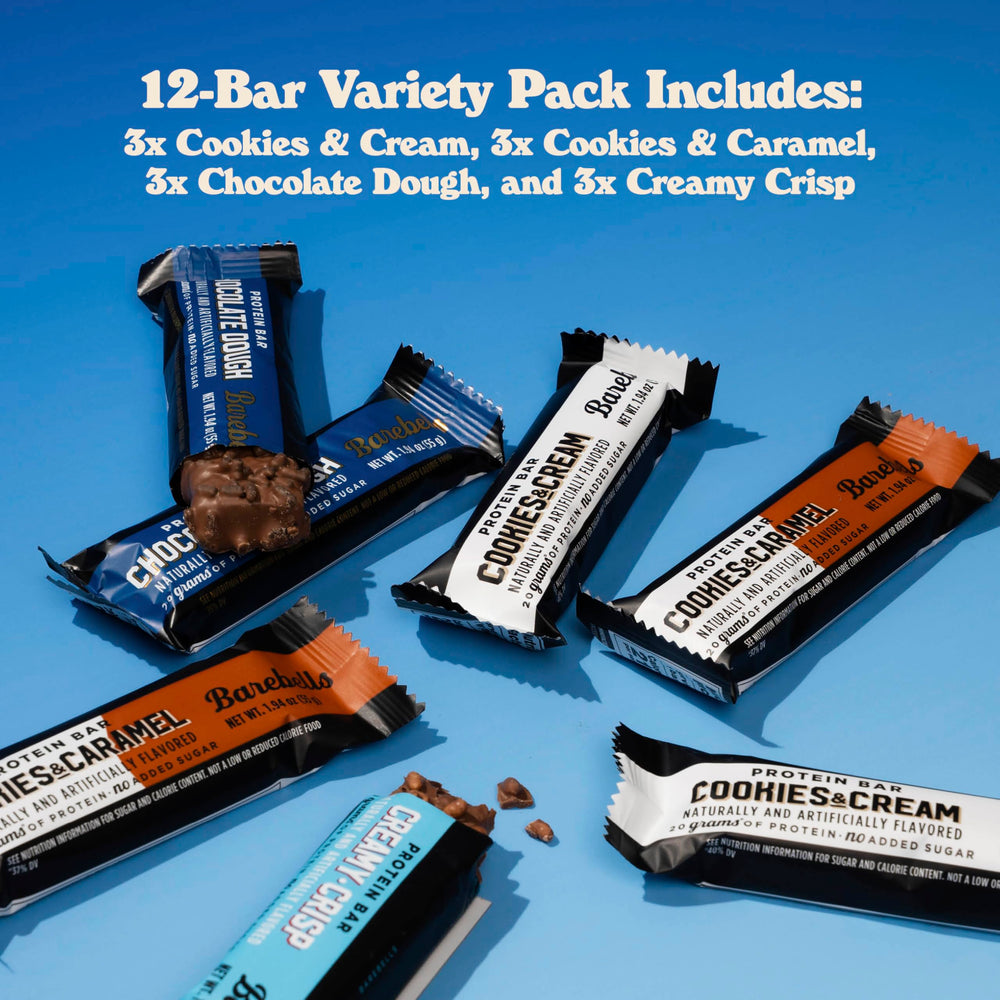 Barebells chocolate dough bar close-up highlighting rich chocolate coating.
