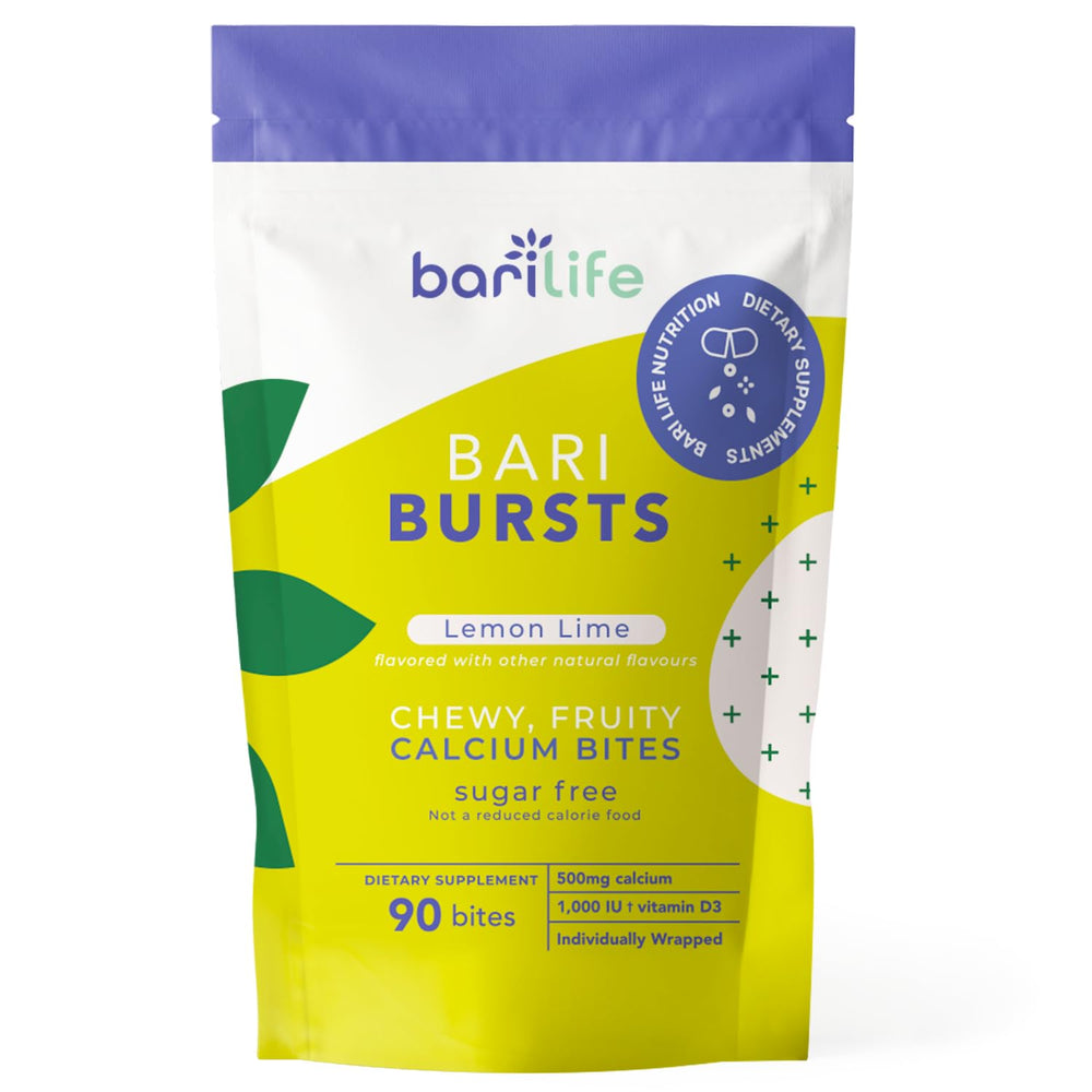 BariBurst bites close-up showing chewy texture for easy consumption