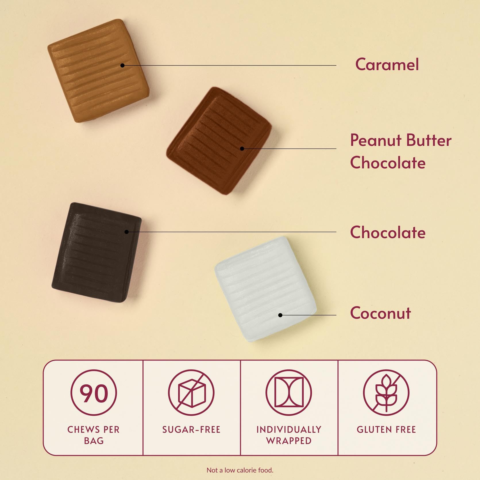 Bariatric Advantage Calcium Citrate Chewy Bites chews on a couch demonstrate convenient, tasty supplementation.
