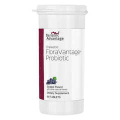 Bariatric Advantage FloraVantage probiotic bottle promotes gut balance.