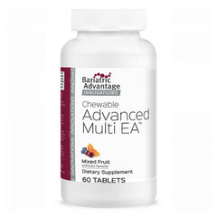 Bariatric Advantage Chewable Multi EA bottle showing nutrient support for post‑surgery health
