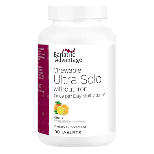 Bariatric Advantage Ultra Solo Citrus tablet for daily bariatric nutrition.