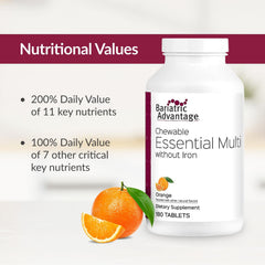 Close-up of Bariatric Advantage berry chewables highlighting flavor variety