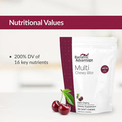 Serving suggestion: Bariatric Advantage Multi Chewy Bite for easy daily nutrition.