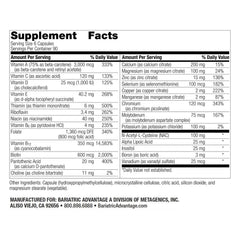 Bariatric Advantage multi formula pill dispense tray demonstrates easy daily regimen.