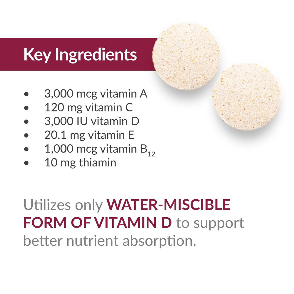 Trace minerals imagery with zinc and selenium supporting mineral intake.