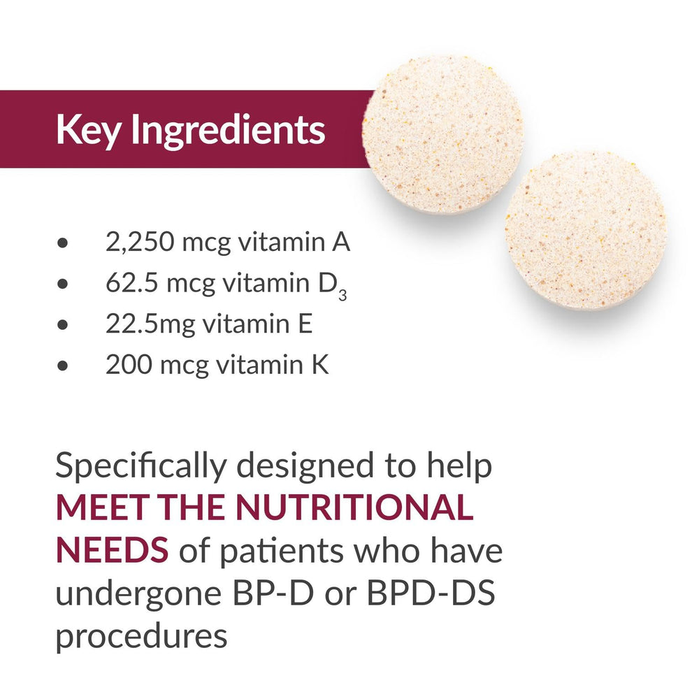 Bariatric Advantage tropical fruit chewables suggest daily use