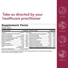 Bariatric Advantage Ultra Solo with Iron nutrition facts panel for informed choices